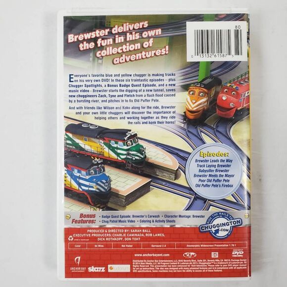 Chuggington Brewster Leads the Way DVD - Picture 3 of 3